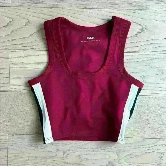 ayda Other - Ayda Activewear Red Maroon Workout Top Sports Bra